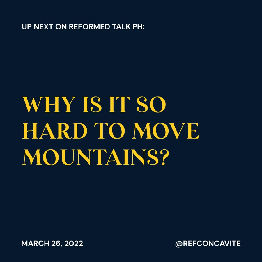 Simpler announcement card for Why Is It Hard to Move Mountains